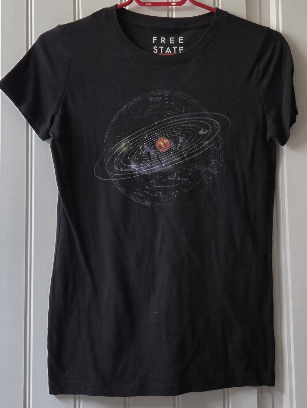 🏷Womens Free State Solar System T Shirt Size Medium